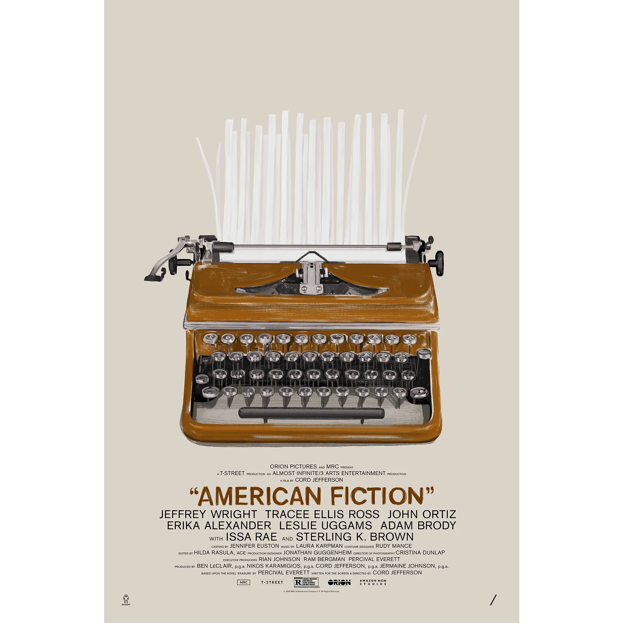 American Fiction Poster