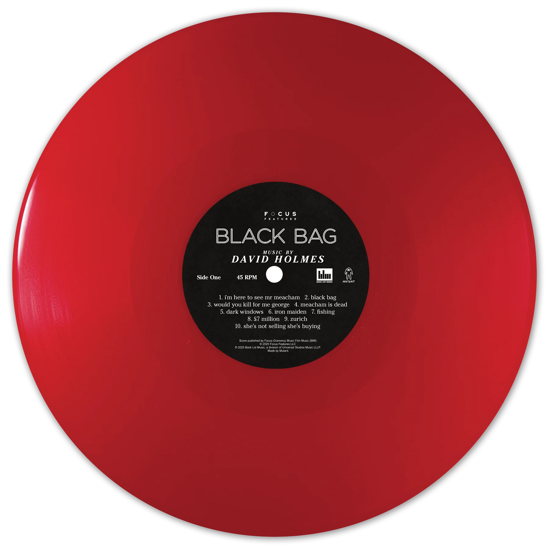 Black Bag - Original Motion Picture Soundtrack - Image 3