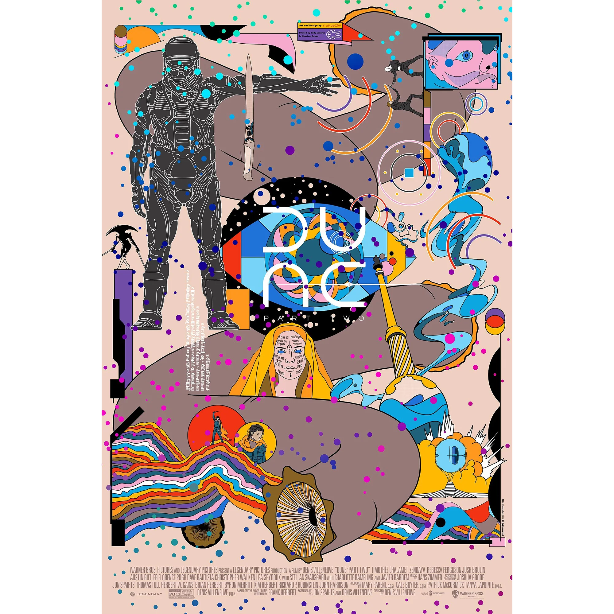 Dune: Part Two Poster (Rainbow Foil)