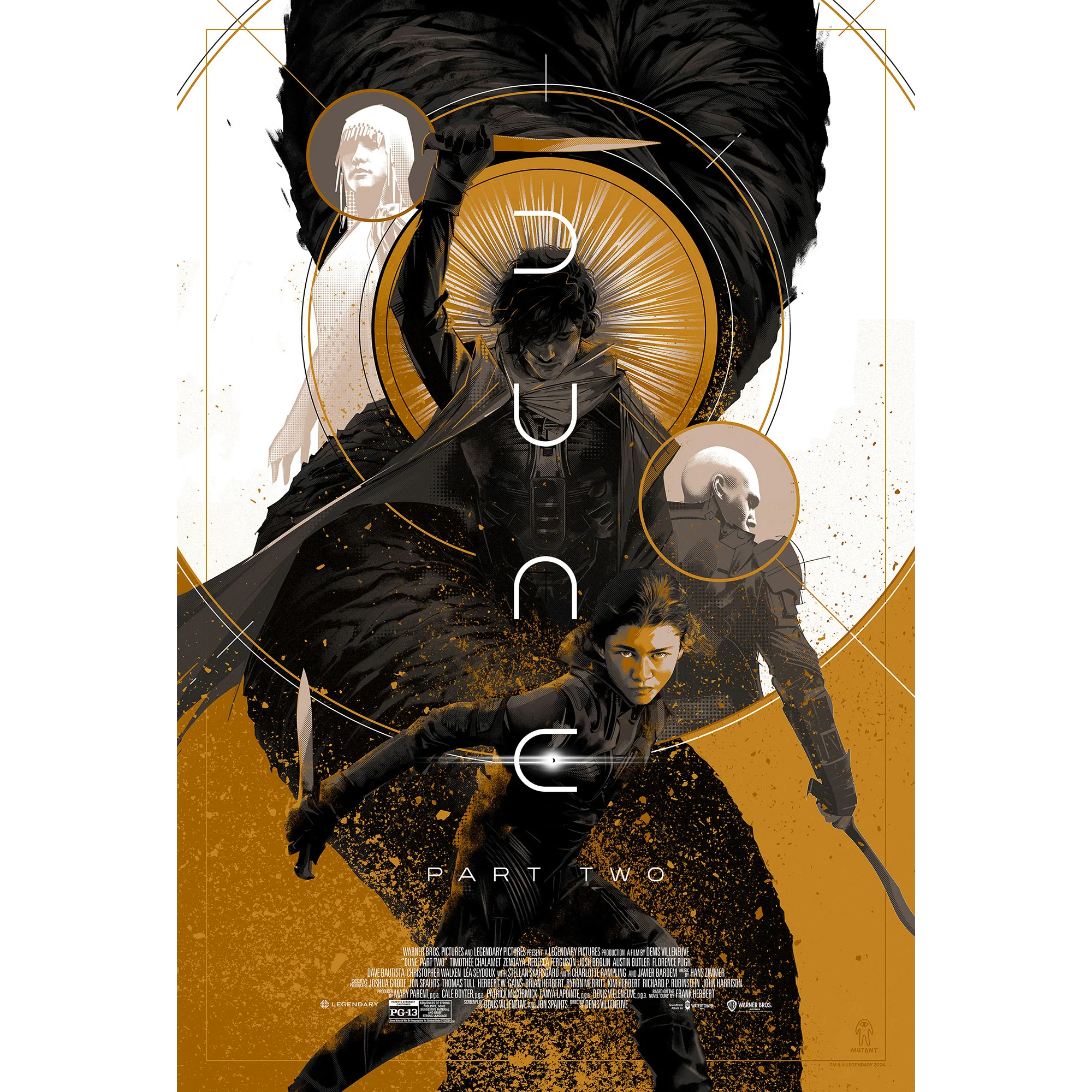 Dune: Part Two Timed Edition Poster