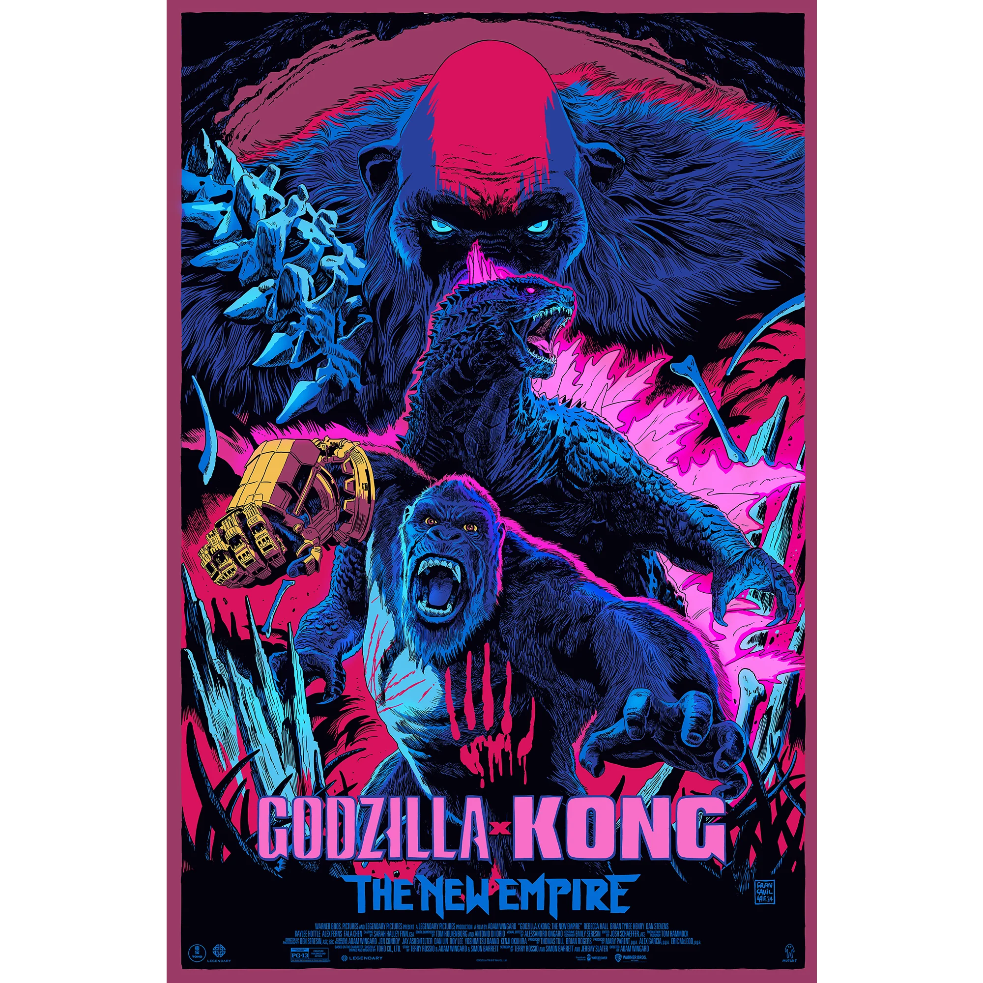 Godzilla x Kong: The New Empire Poster