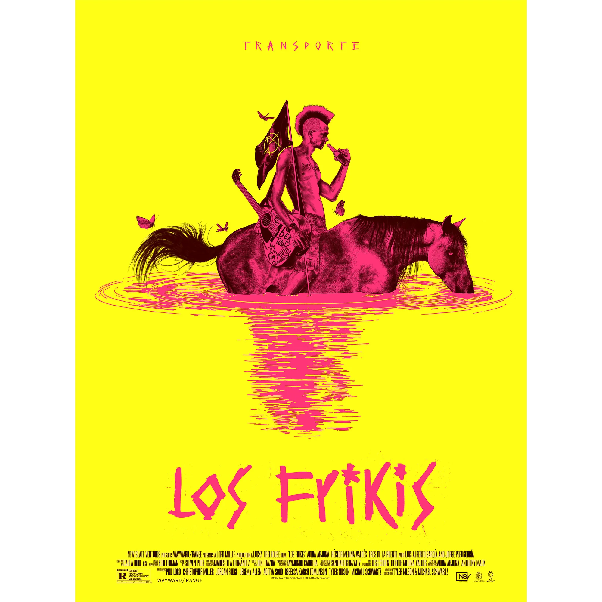Los Frikis Poster (Never Mind the Bollocks - UK Colorway)