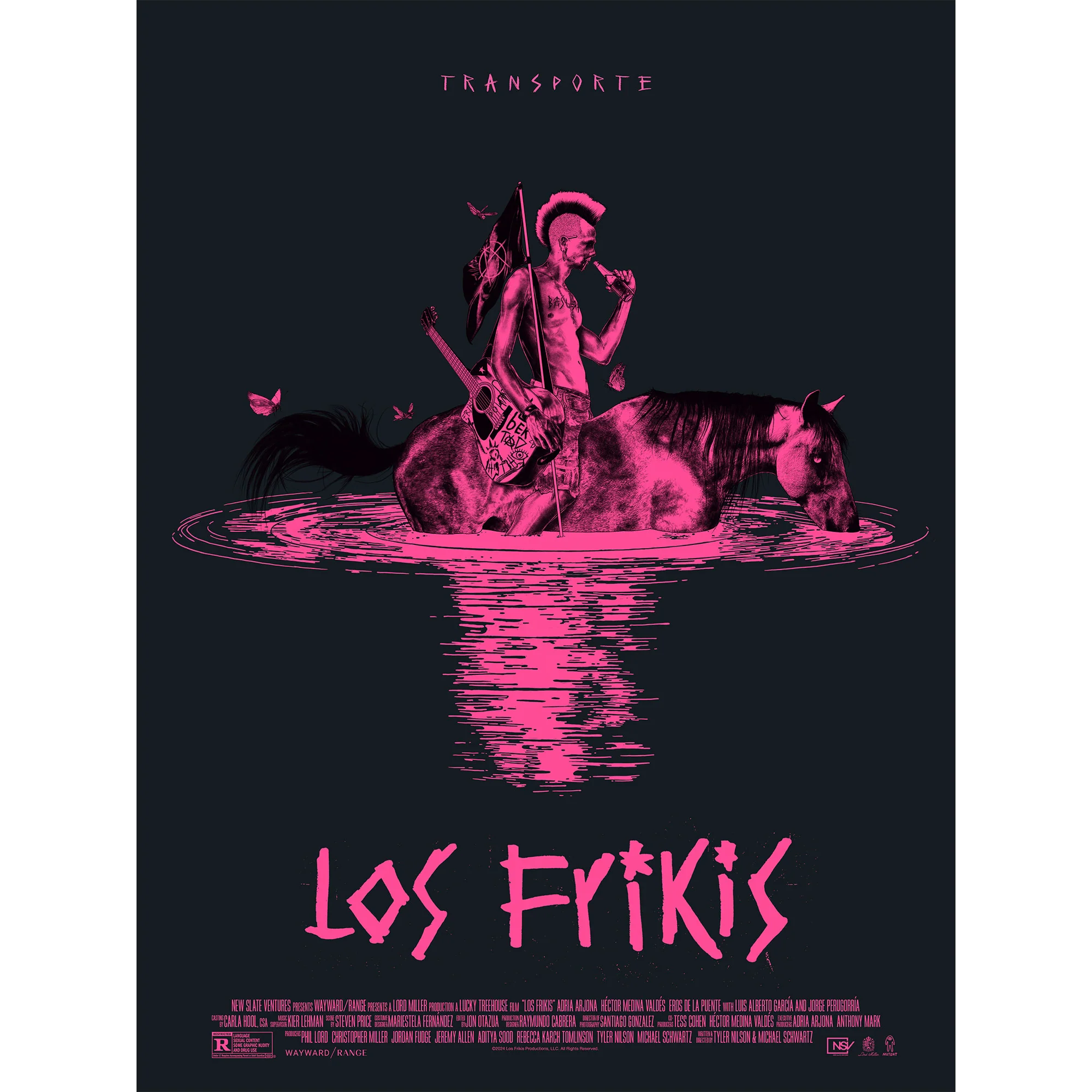 Los Frikis Poster (Rocket to Russia Colorway)