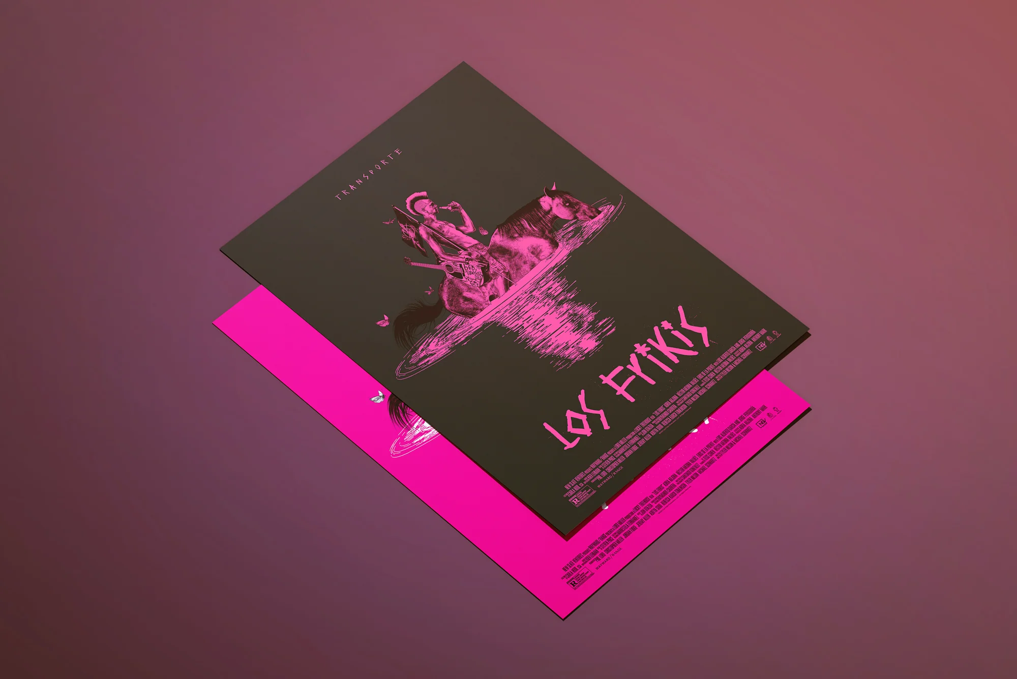 Los Frikis Poster (Rocket to Russia Colorway) - Image 2