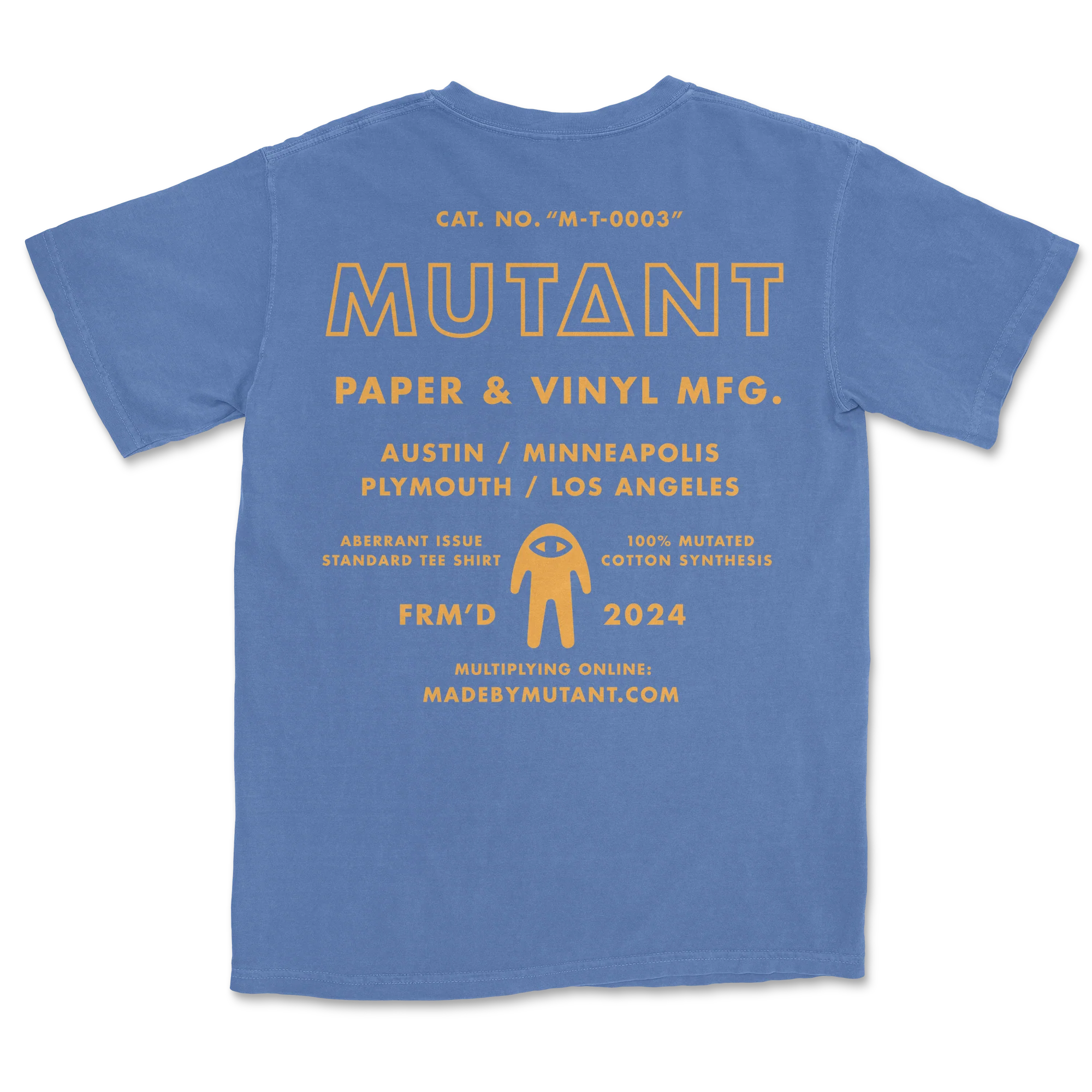 Operations Statement Tee - Blue - Image 3