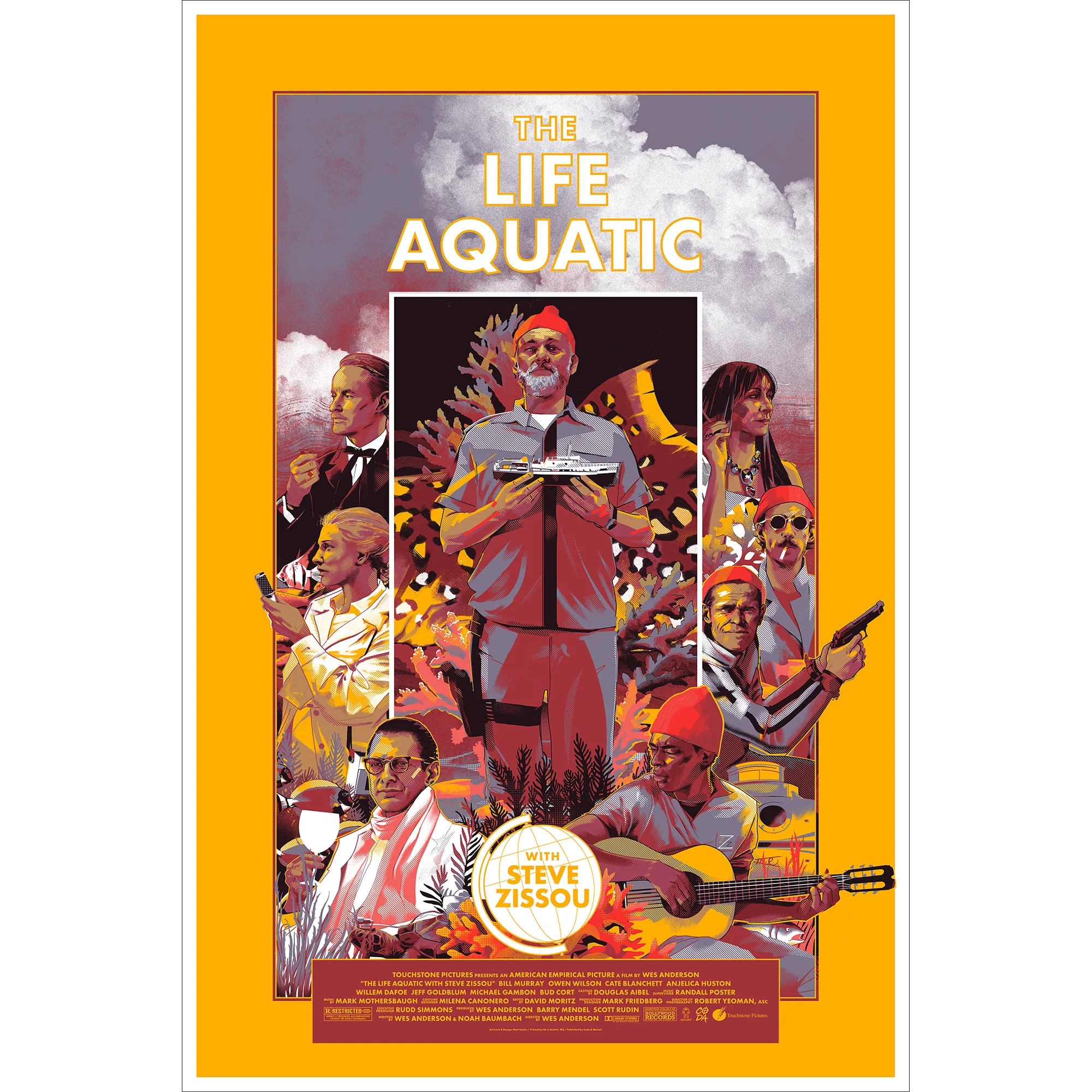 The Life Aquatic with Steve Zissou Poster
