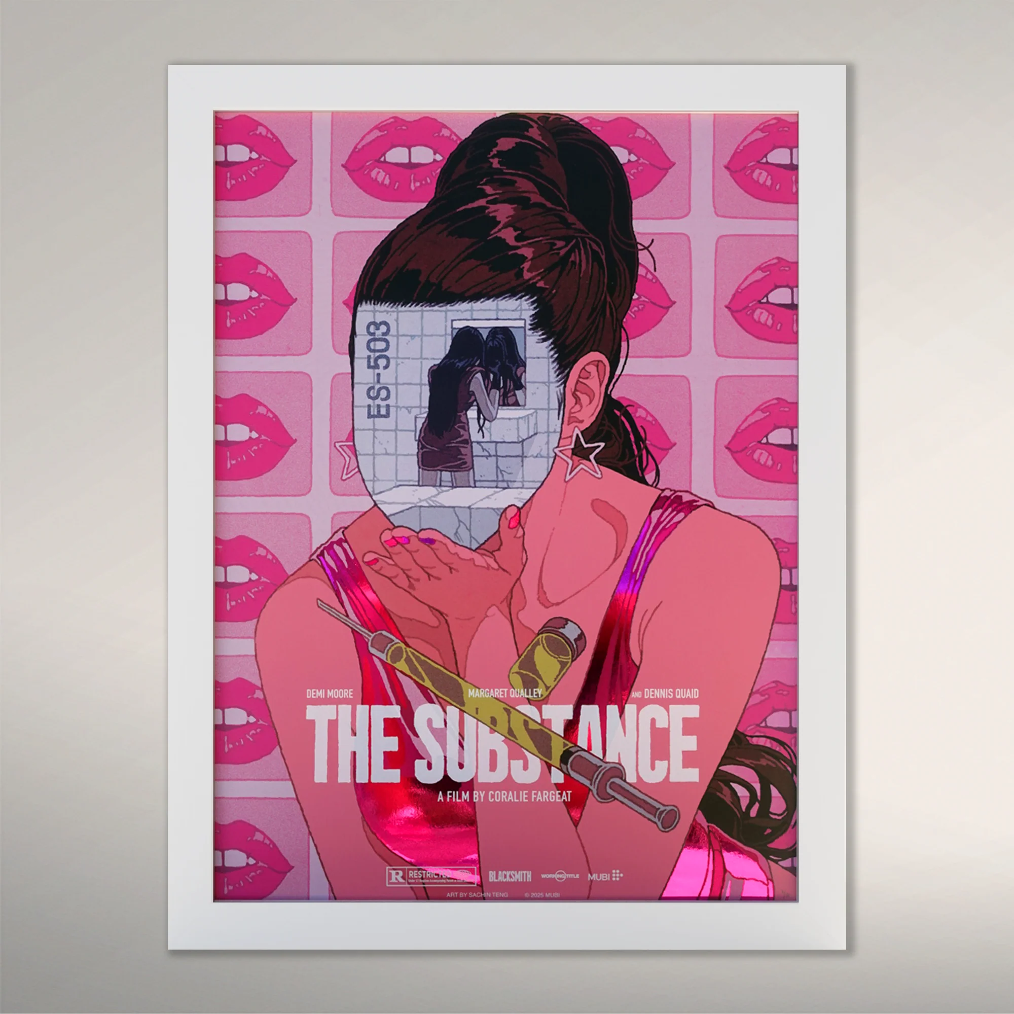 The Substance Poster (Pink Foil Variant) - Image 2