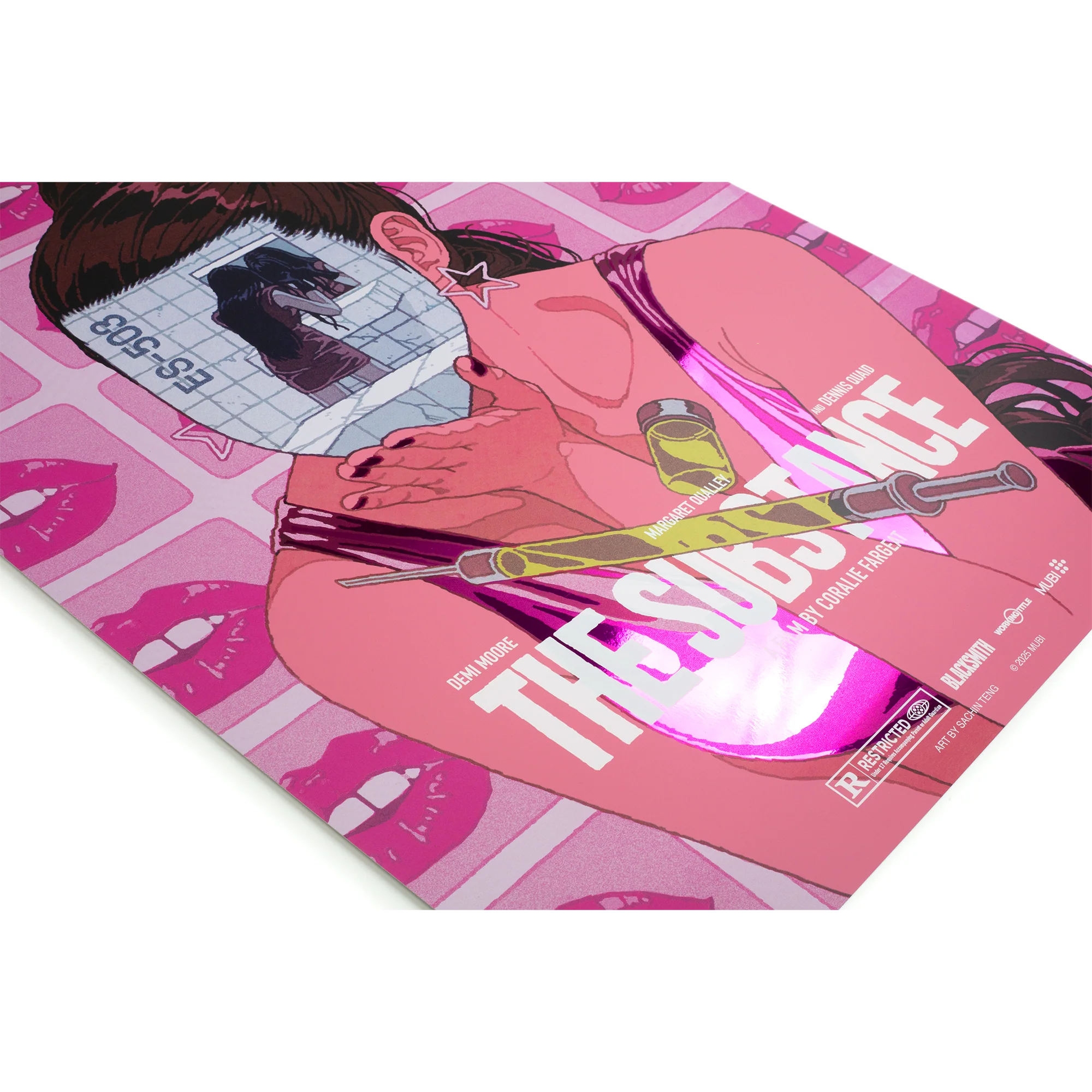 The Substance Poster (Pink Foil Variant) - Image 4