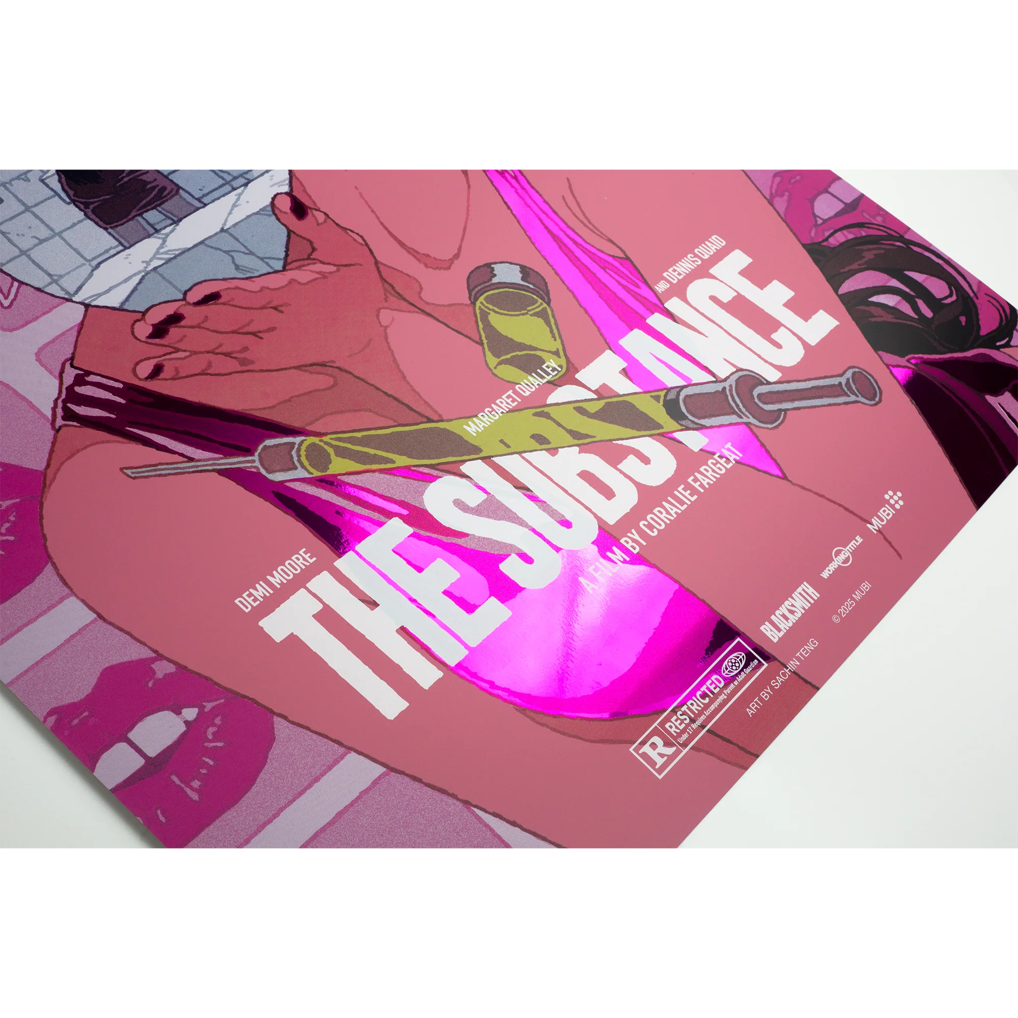 The Substance Poster (Pink Foil Variant) - Image 5